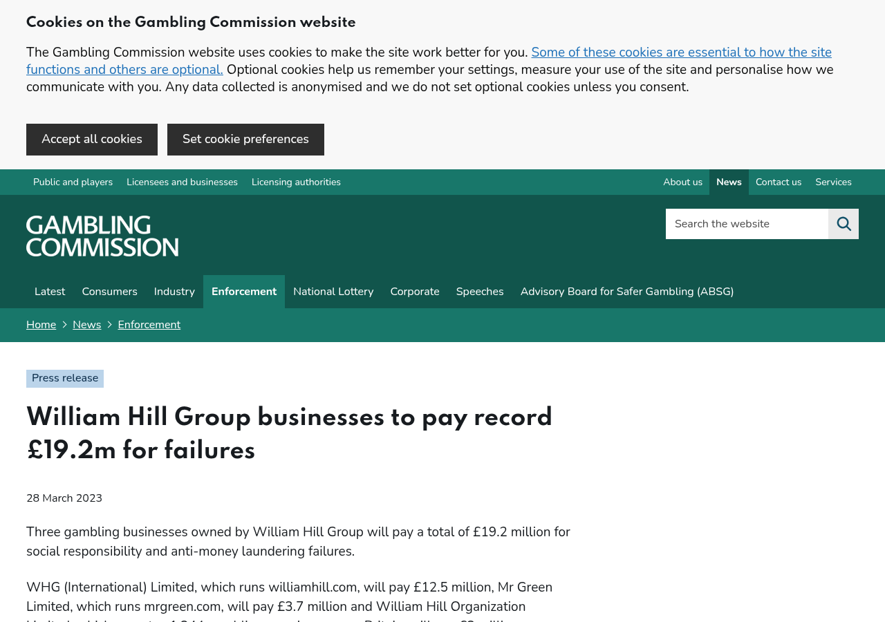 لقطة دليل مؤرخة من gamblingcommission.gov.uk
